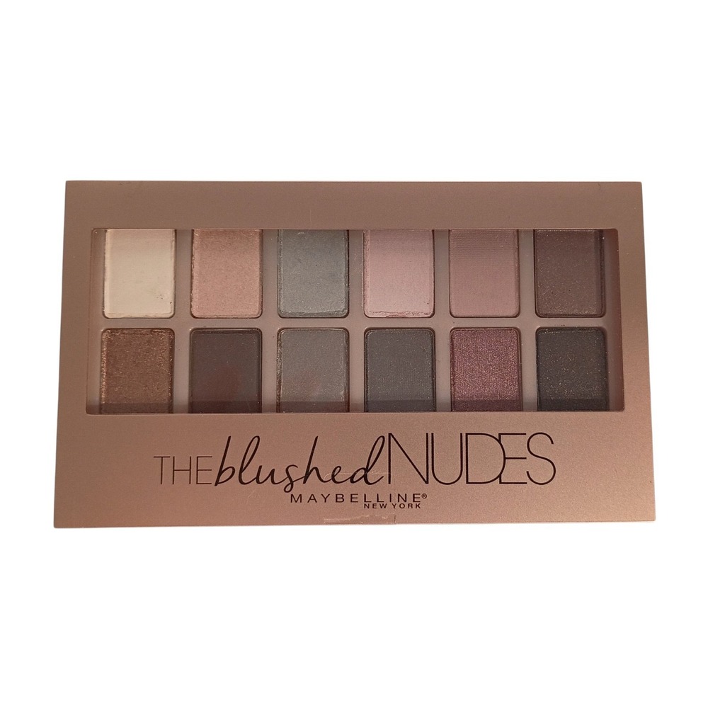 MAYBELLINE The Blushed Nudes Palette in Nude -‎ 12 Shades